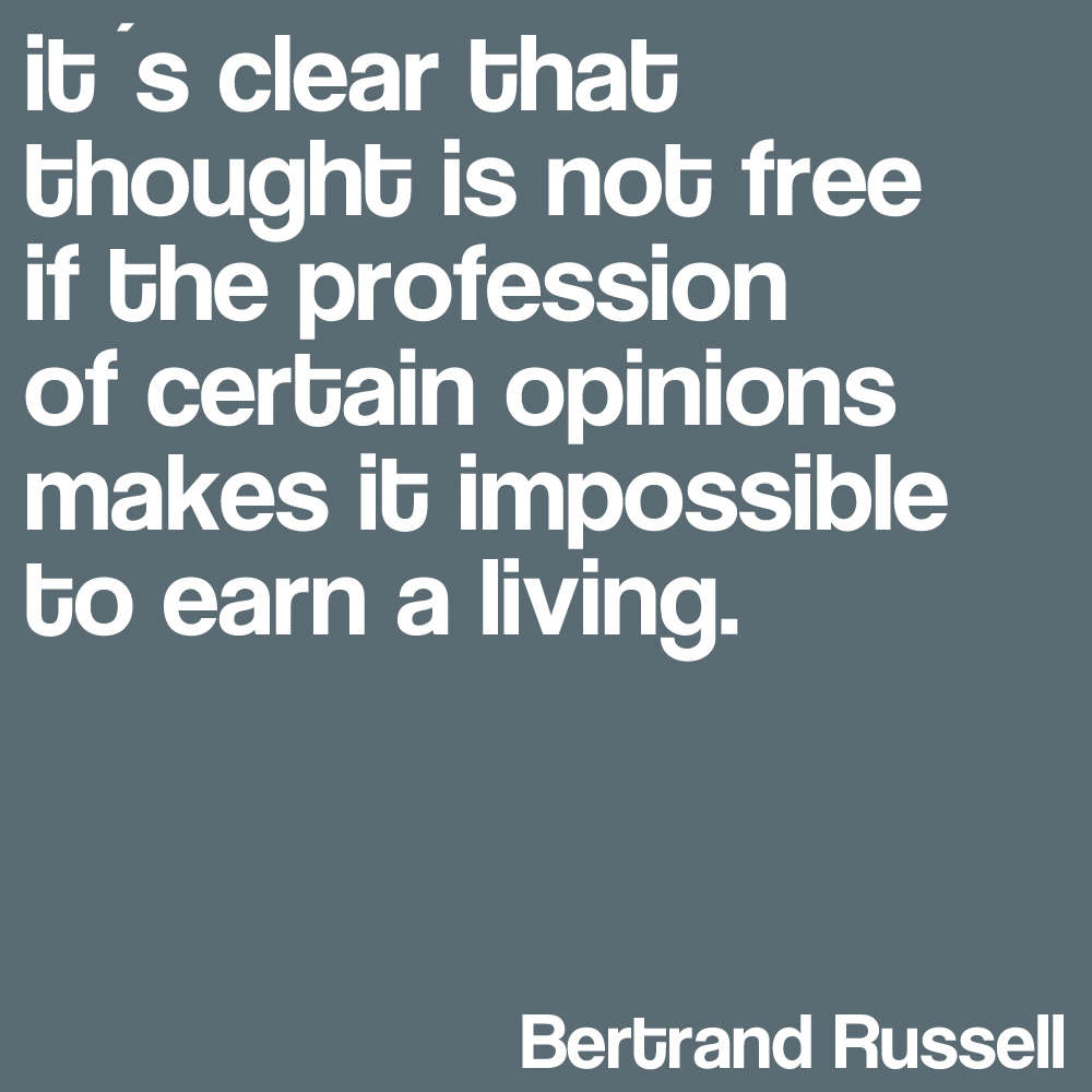 Bertrand Russel quote