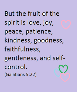 Fruit of the Spirit Quote
