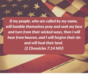 A Call of Prayer and Repent for Our Nation