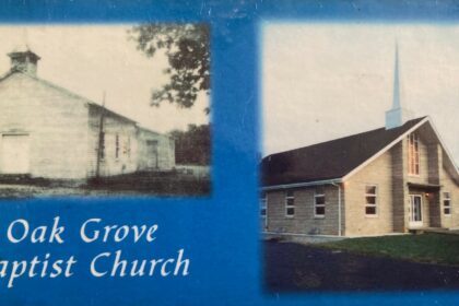In the Middle of Nowhere--old and new pictures of Oak Grove Baptist Church