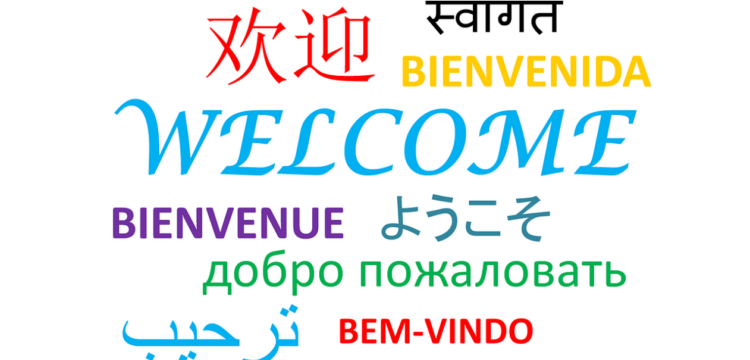 Global Friendships--"Welcome" in several languages