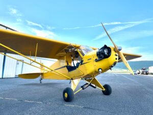 Nate Saint flew a yellow Piper Cub over much of the Ecuadorian jungle ferrying people and supplies.